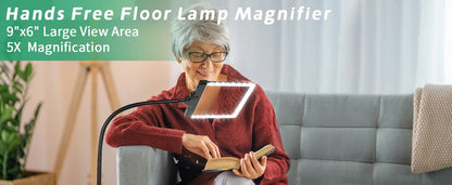 Bright LED Illuminated Magnifying Glass