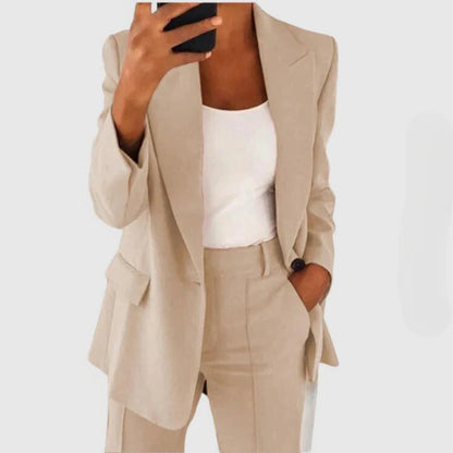 Elegant Fashionable Women's Blazer Set
