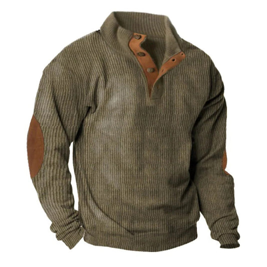 Classic Crew Neck Men's Sweater - Pexav