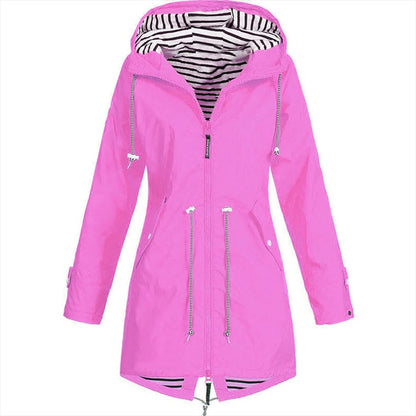 Classic Waterproof Trench Coat for Women