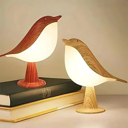 Colorful Bird Table Lamp with Fragrance Diffuser