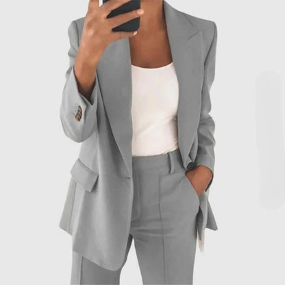 Elegant Fashionable Women's Blazer Set