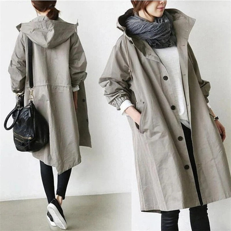 Waterproof Hooded Raincoat
