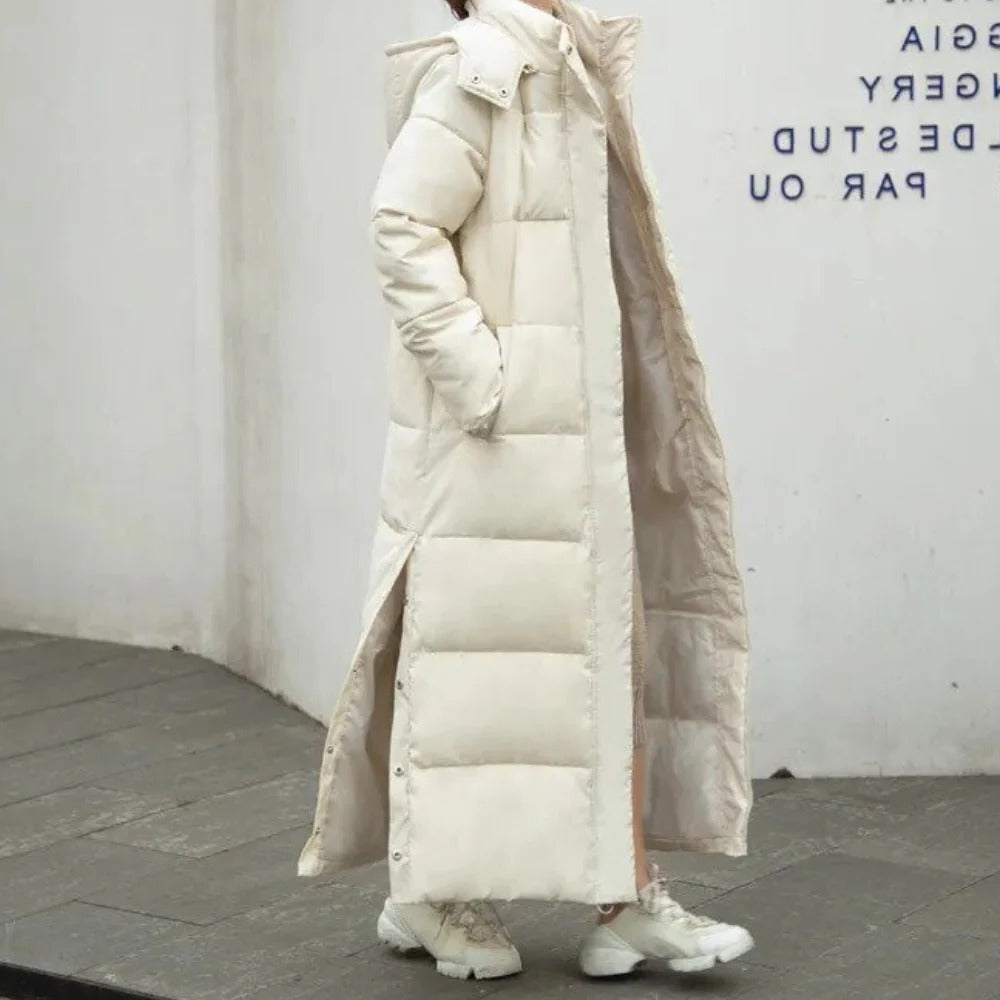 Warm Quilted Down Coat For Women