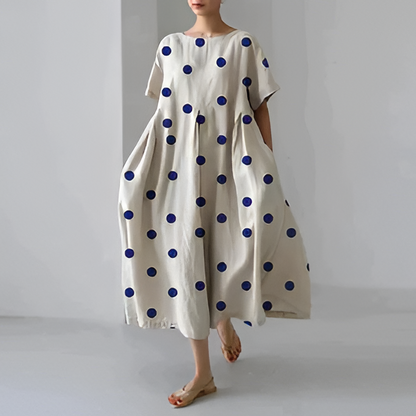 Stylish Floral Print Summer Dress