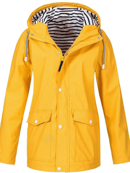 Slim Fit Windbreaker Jacket - Pexav