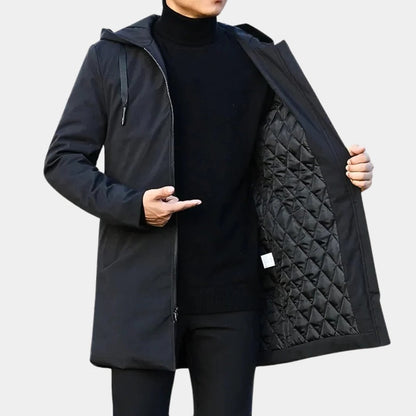 Classic Full Length Men's Overcoat - Pexav