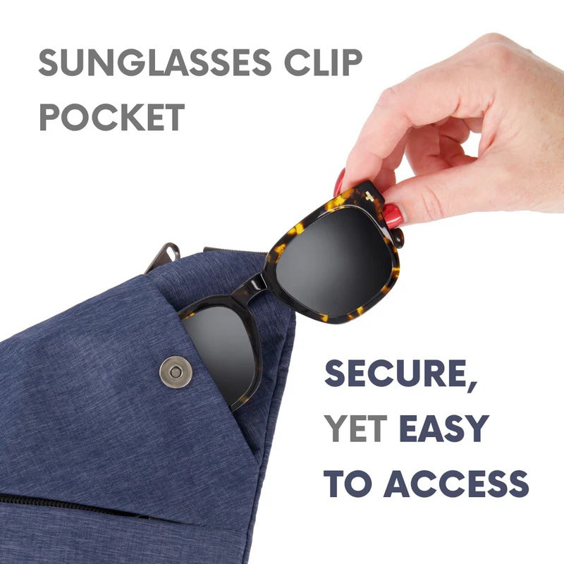 Secure Travel Cross Body Bag