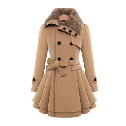 Thermal Insulated Ladies Winter Parka Coat - Pexav