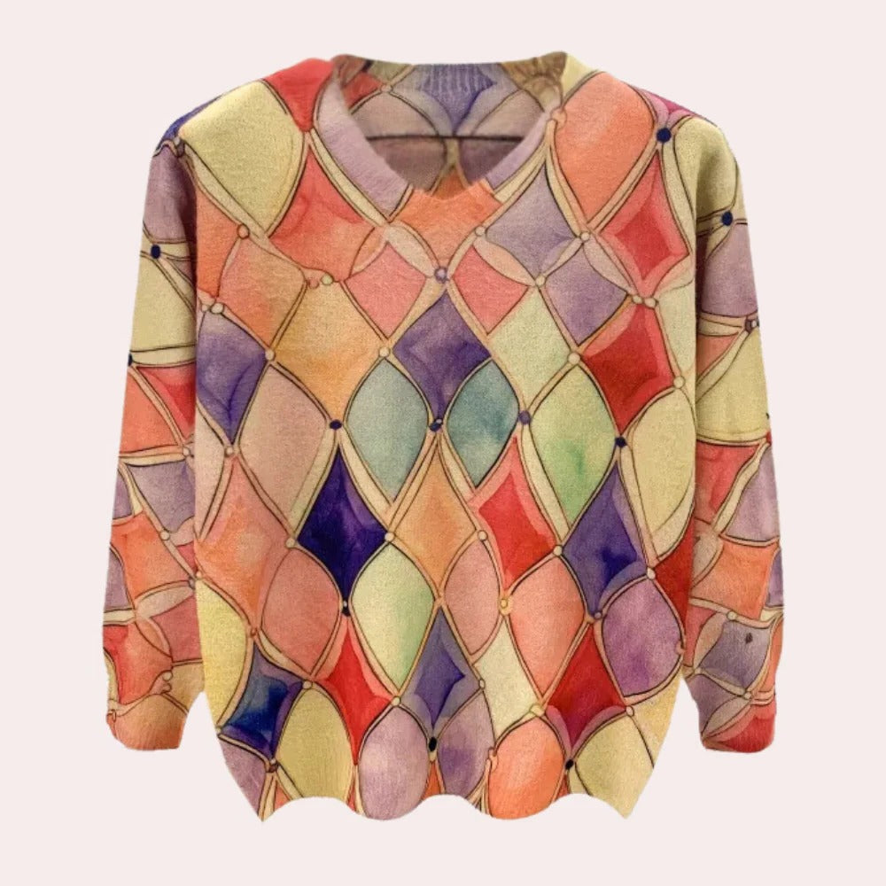 Stylish Women's Knit Sweater - Pexav