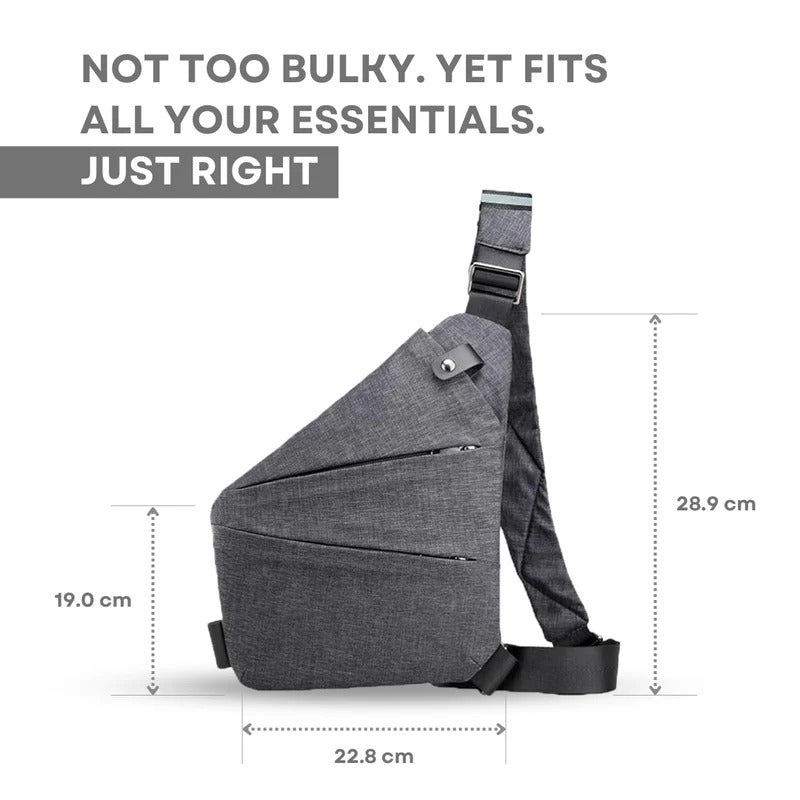Secure Travel Cross Body Bag