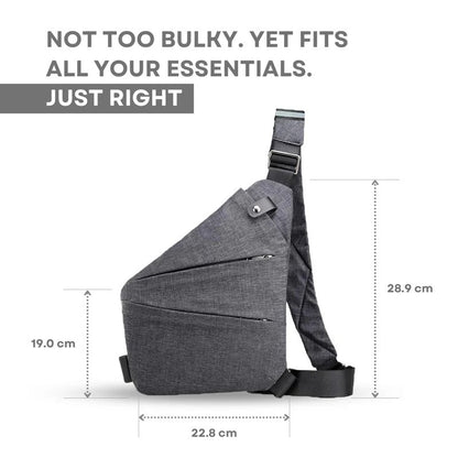 Secure Travel Cross Body Bag
