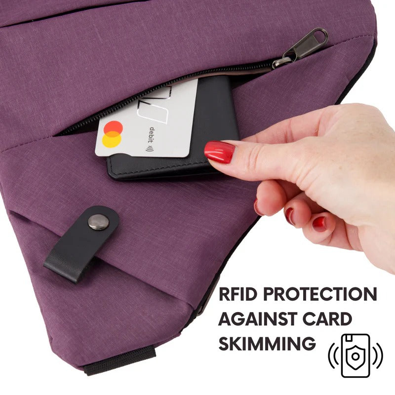 Secure Travel Cross Body Bag