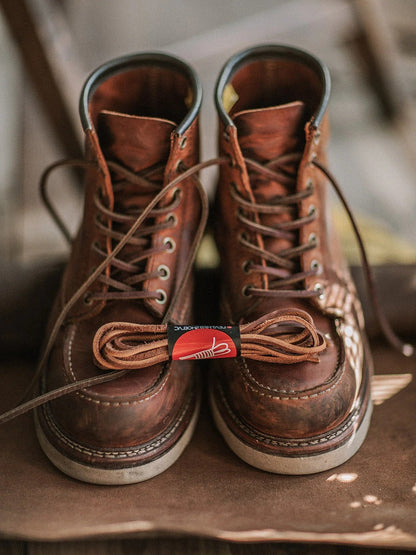 Premium Leather Lace Up Work Boots for Men