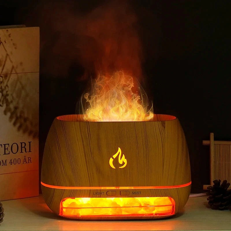 Natural Rock Salt Table Lamp
