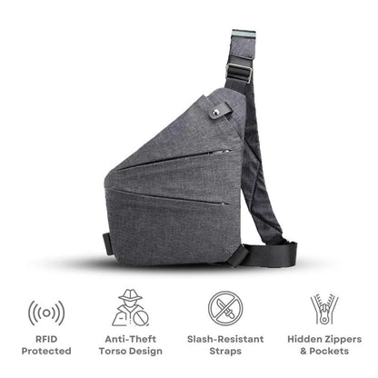 Secure Travel Cross Body Bag