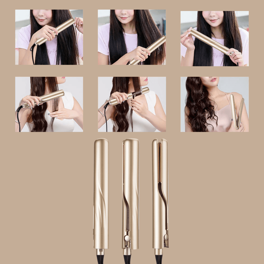 Versatile Hair Straightener Curler