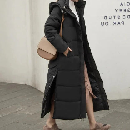 Warm Quilted Down Coat For Women