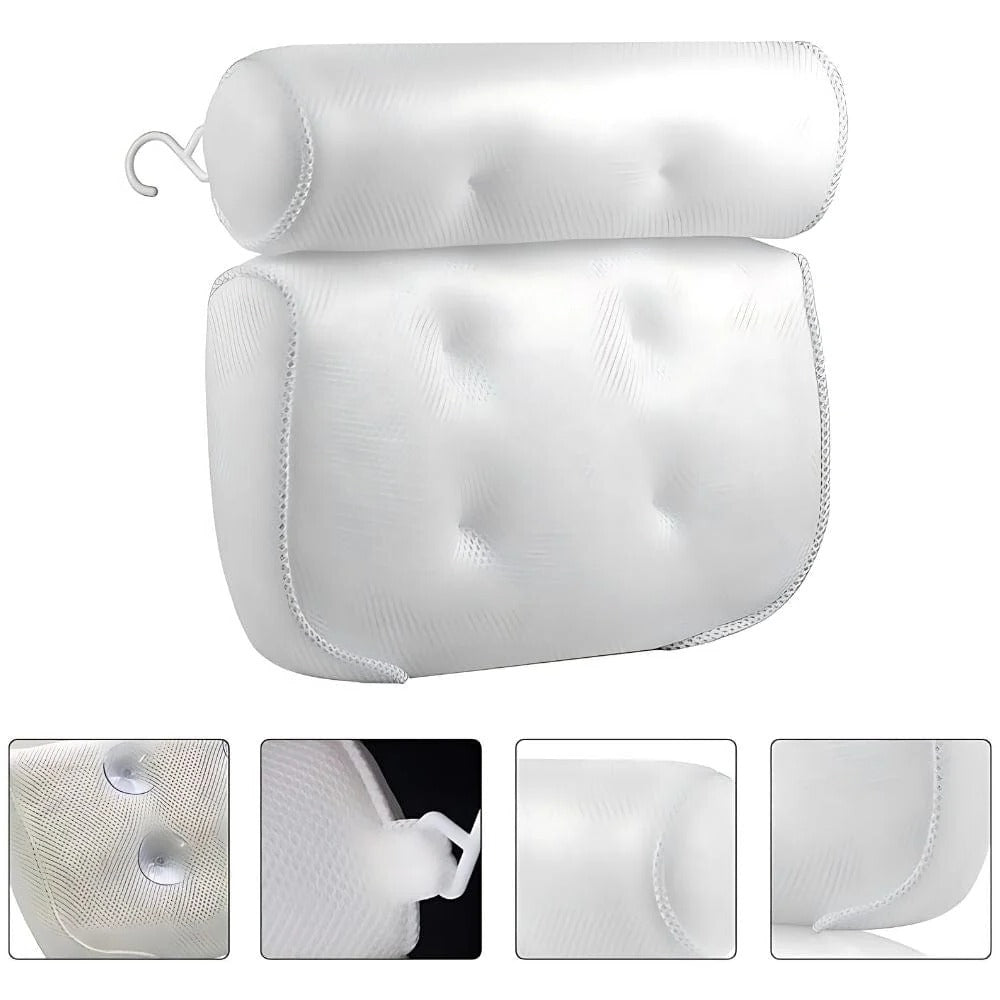 Comfortable Bathtub Support Pillow for Neck Relaxation