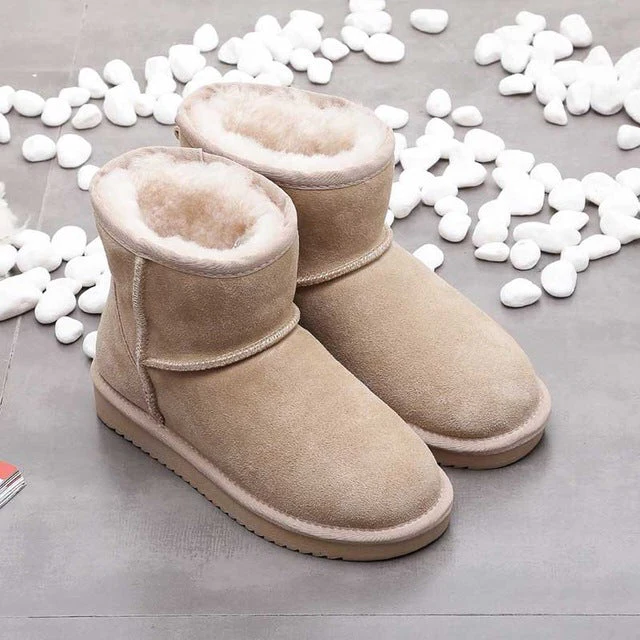Warm Waterproof Winter Boots - Pexav