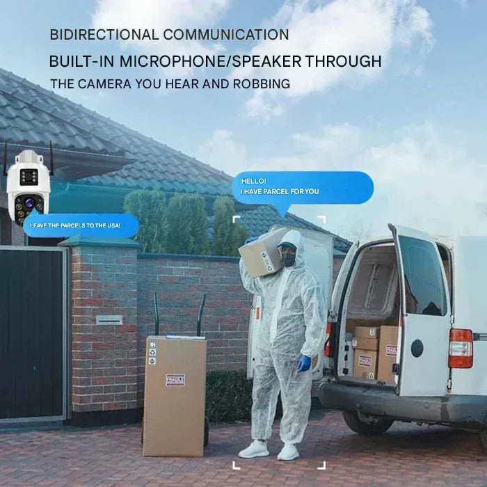 Advanced 4K Wi-Fi Home Security Camera