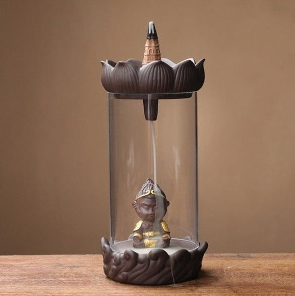 Unique Handcrafted Dragon Incense Holder - Pexav