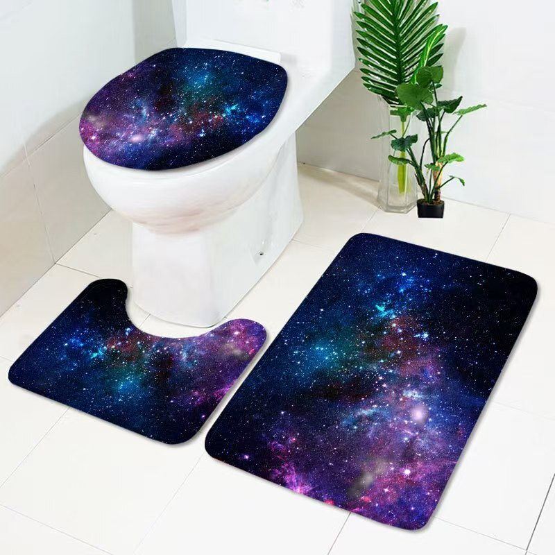 Colorful Bathroom Star Mat Sets - Pexav