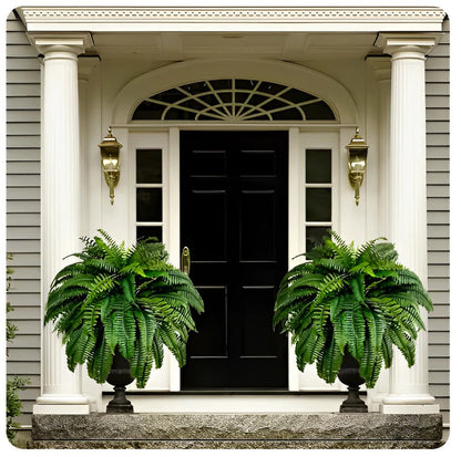 Weatherproof Realistic Outdoor Boston Fern Plant