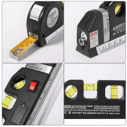 Accurate 4-in-1 Laser Level & Distance Meter
