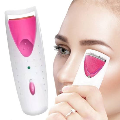 Compact Heated Eyelash Curler and Mascara Tool - Pexav