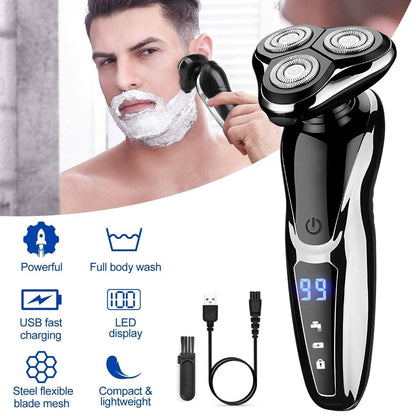 Reusable Mens Electric Razor Shaver