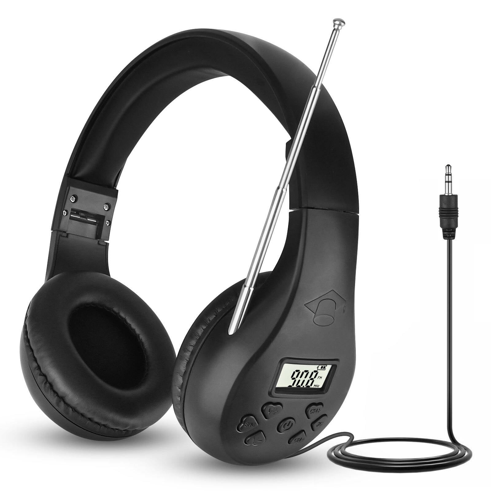 Wireless Bluetooth Headphones With FM Radio - Pexav