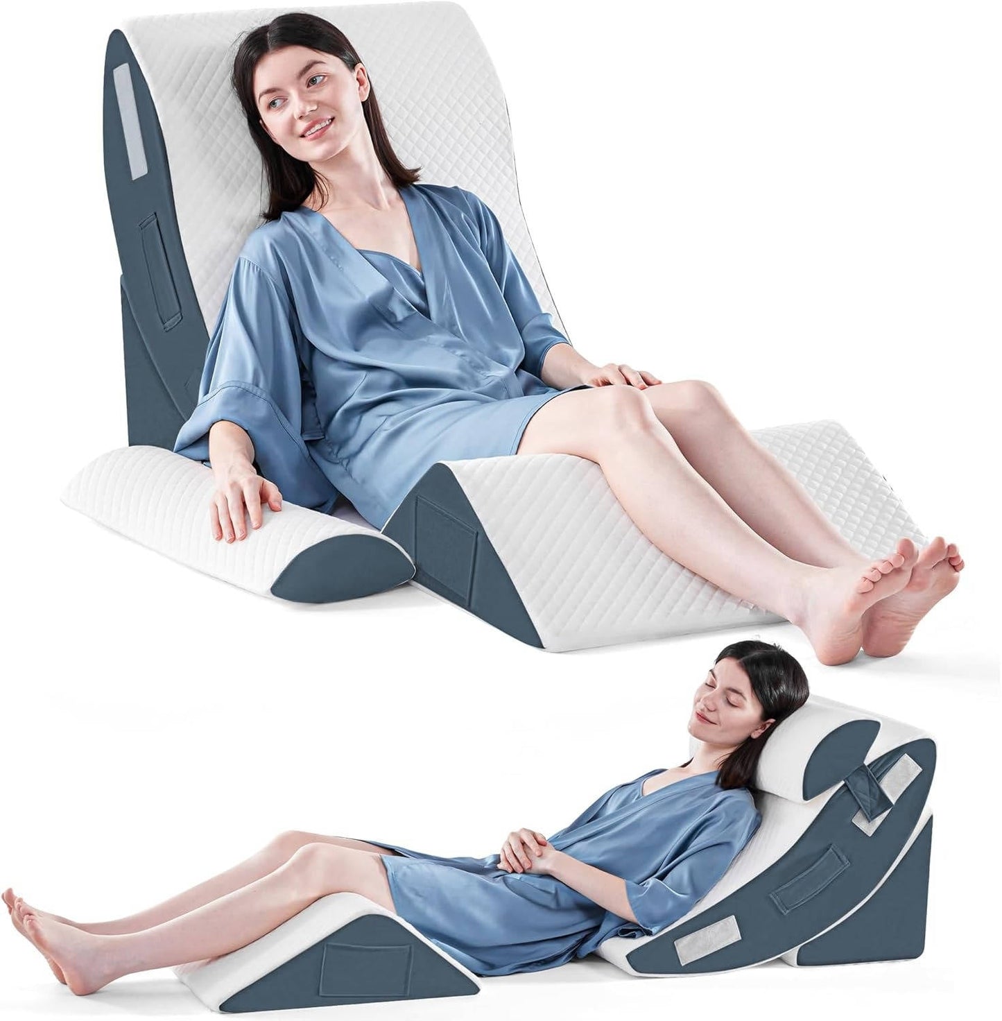 Comfortable Foam Bed Support Pillow Set