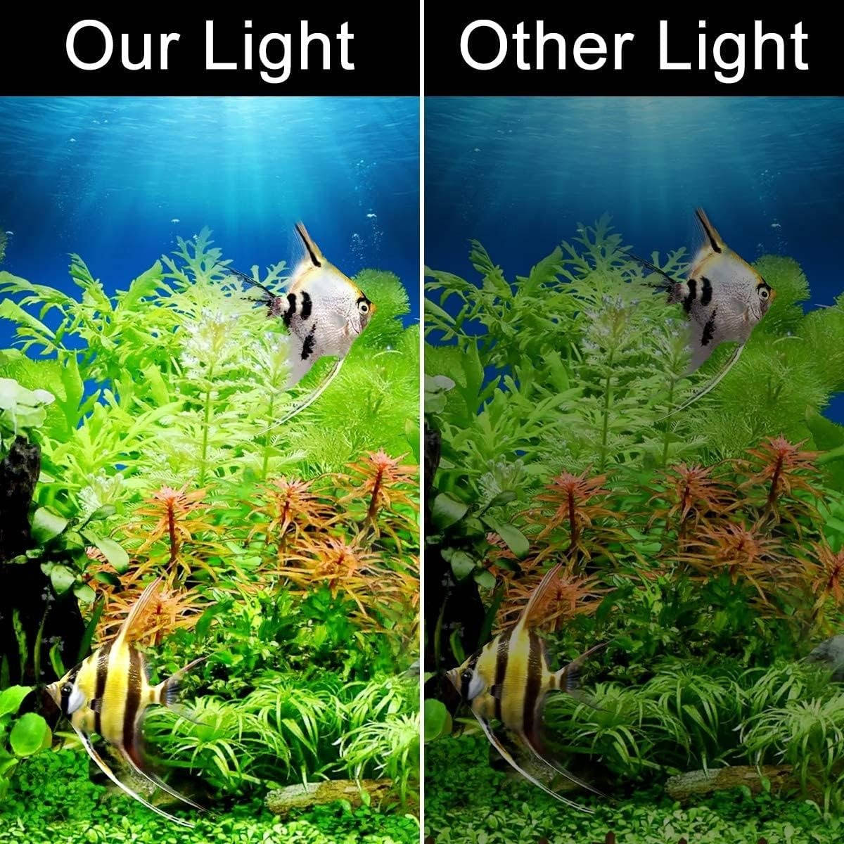 Ultra Thin LED Aquarium Light for Aquatic Plants
