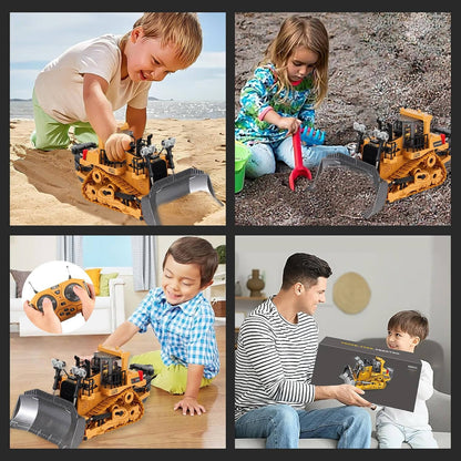 Toy RC Construction Truck Vehicle Set