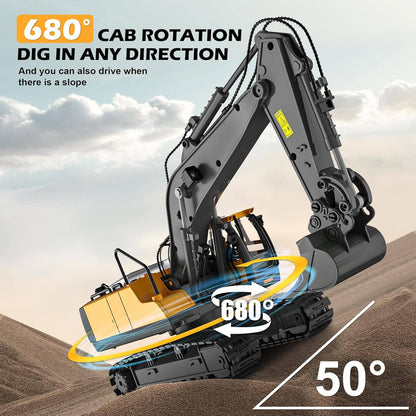 Toy RC Construction Truck Vehicle Set