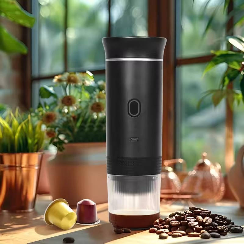 Compact Coffee Machine - Espresso Latte And Drip Brewer