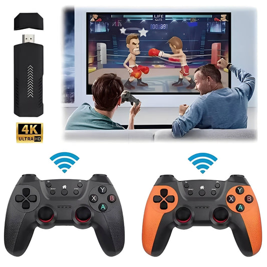 Classic Gaming System 4K with 2 Controllers - 41000 Games - Pexav