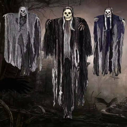 Spooky Life Like Halloween Decorations Set of 3