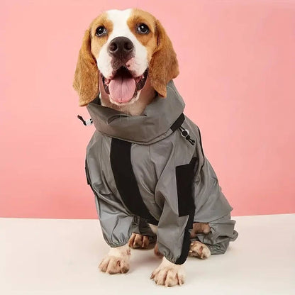 Water Resistant Pet Rain Jacket