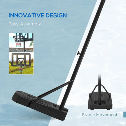 Compact Collapsible Basketball System