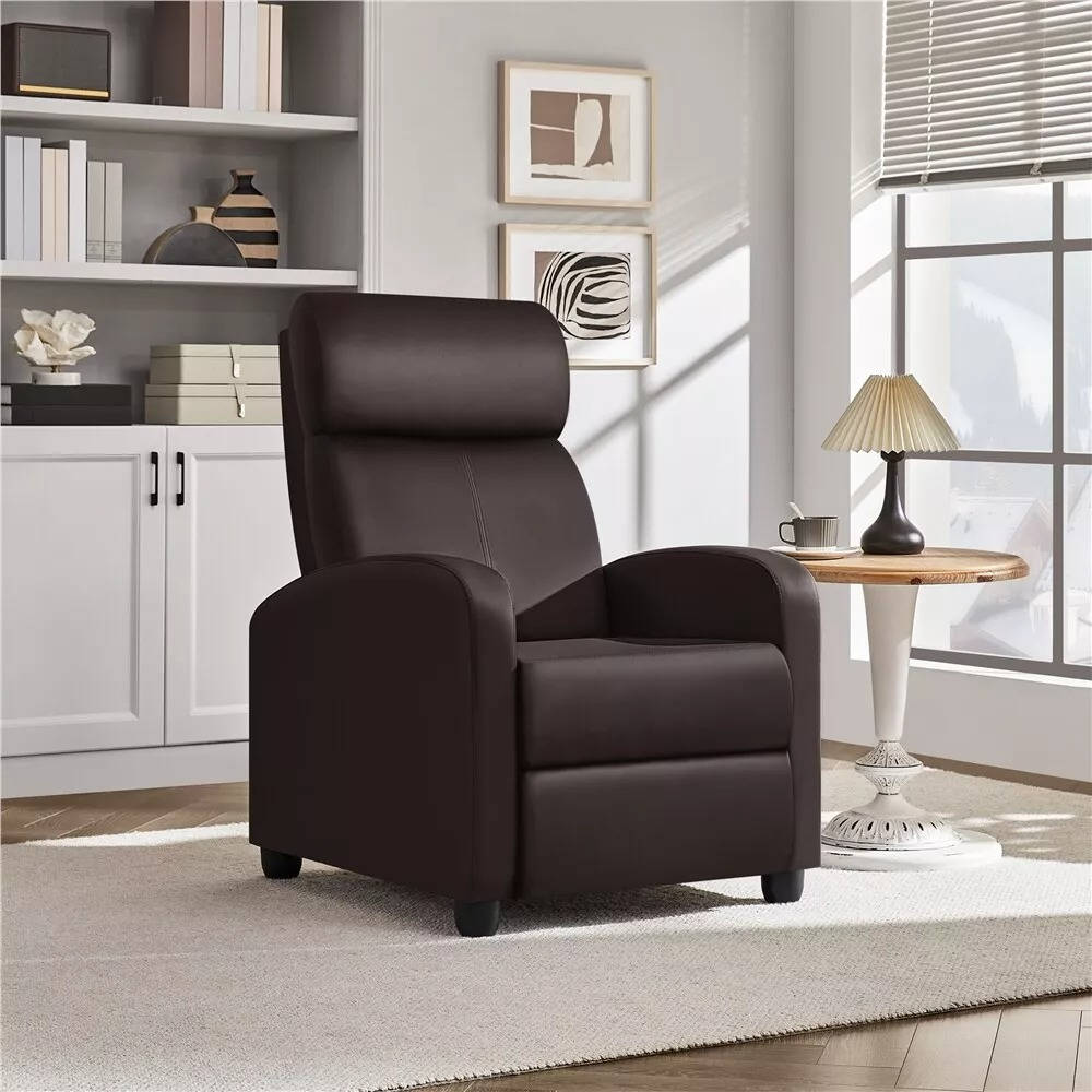 Comfortable Leather Reclining Chair