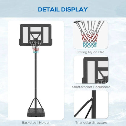 Compact Collapsible Basketball System