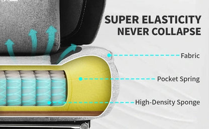 Comfortable Game Chair With Adjustable Footrest