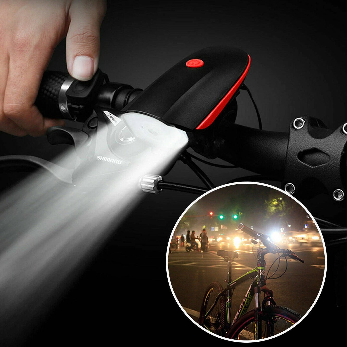 Ultra Powerful Bicycle Front Light