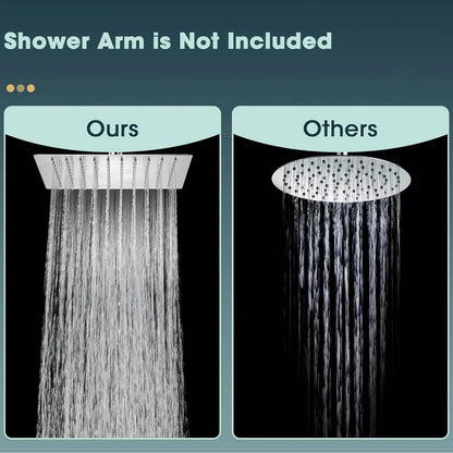 Big 16 inch Stainless Rain Showerhead