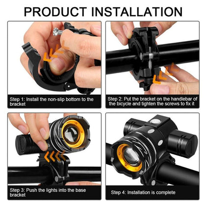 Ultra Bright Bike Light – Safe Front Headlight for Night Riding