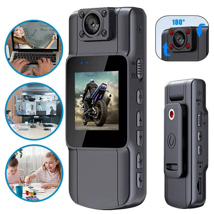 Wide Angle Night Vision Security Body Cam - Pexav