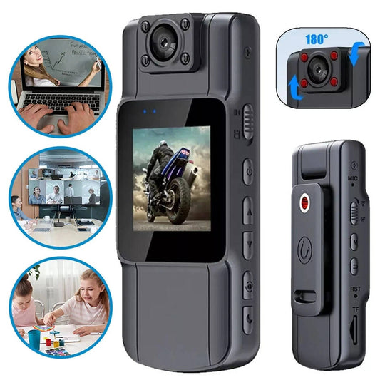 Wide Angle Night Vision Security Body Cam - Pexav