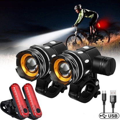 Ultra Bright Bike Light – Safe Front Headlight for Night Riding - Pexav